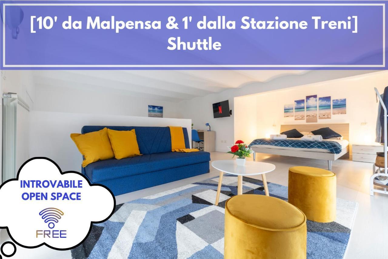 10' Da Malpensa & 1' Dalla Stazione TreniShuttle Apartman Somma Lombardo Kültér fotó